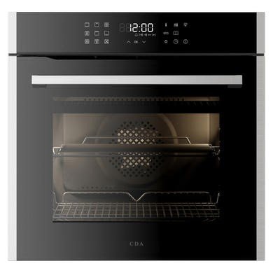 CDA SL400SS Stainless Steel Built-In Electric Single Oven with 77L Capacity