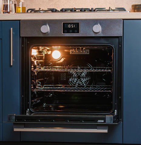 CDA SC200SS Stainless Steel Single Oven, 76L Capacity, A Energy Rating