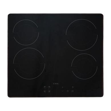 CDA SCC060FR Black 4 Zone Ceramic Hob - 6kW Electric
