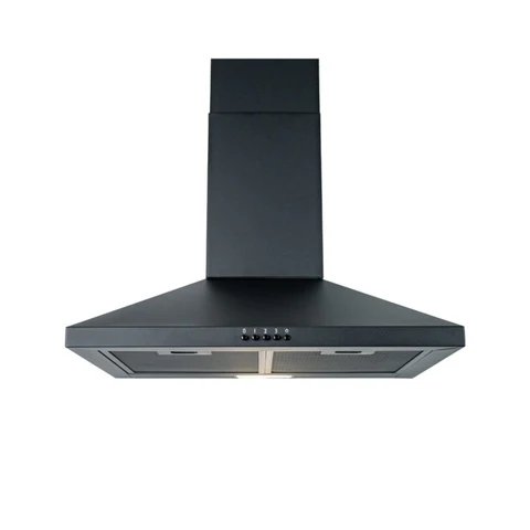 CDA SCCH60BL Black Chimney Cooker Hood - 60cm - A Energy Rating