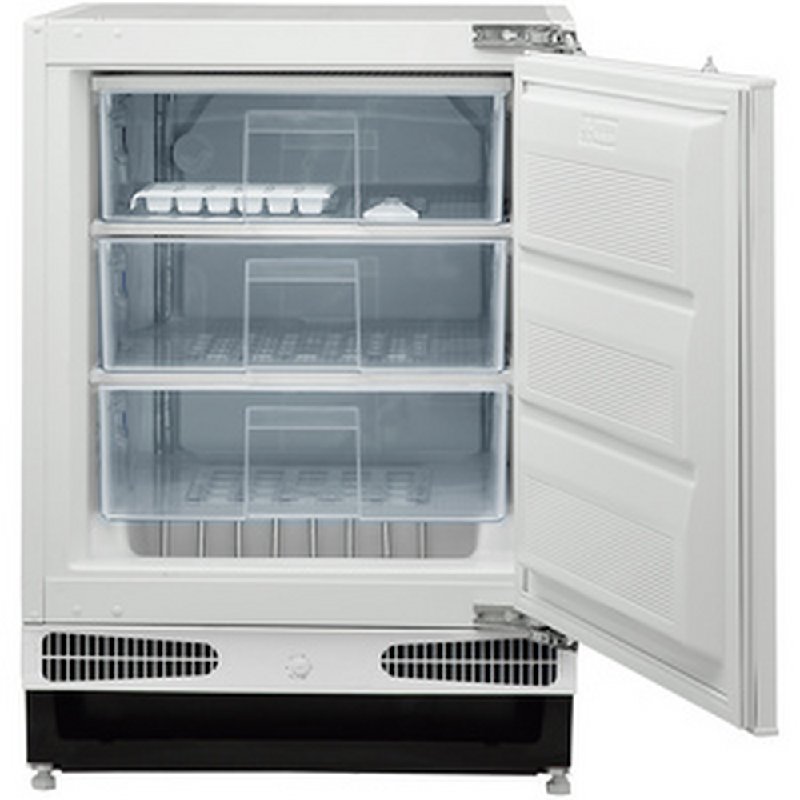 Cata FZBU60E 60cm Integrated Undercounter Freezer, 107 Litre Capacity, White