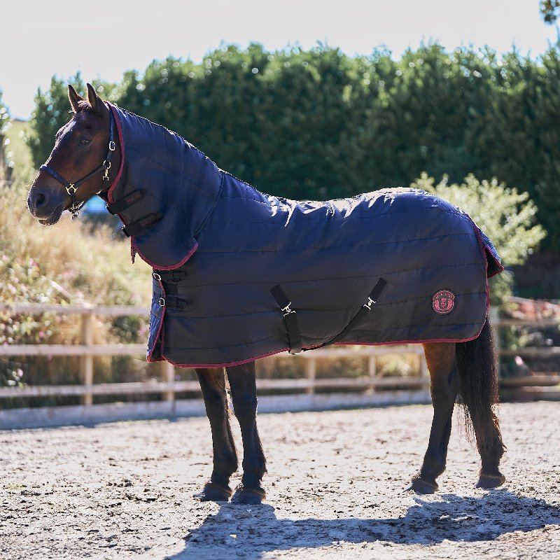 Royal Scot Original 100g Combo Neck Stable Rug Black/Wine
