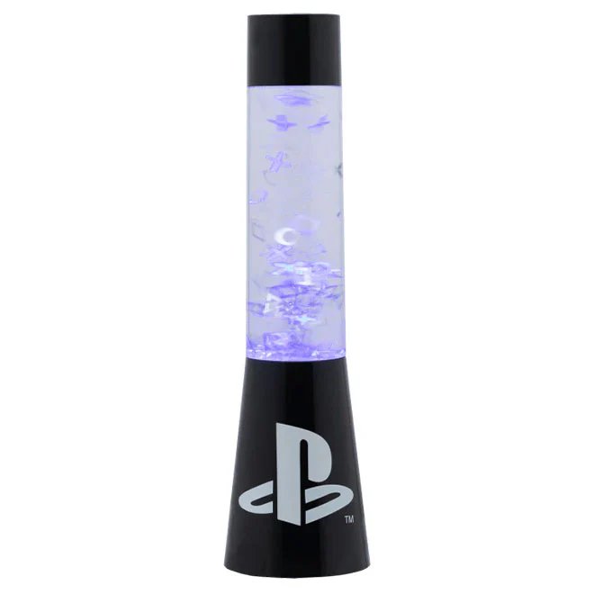 PlayStation Flow Lamp with Controller Icons, 33 cm Glitter Sensory Light