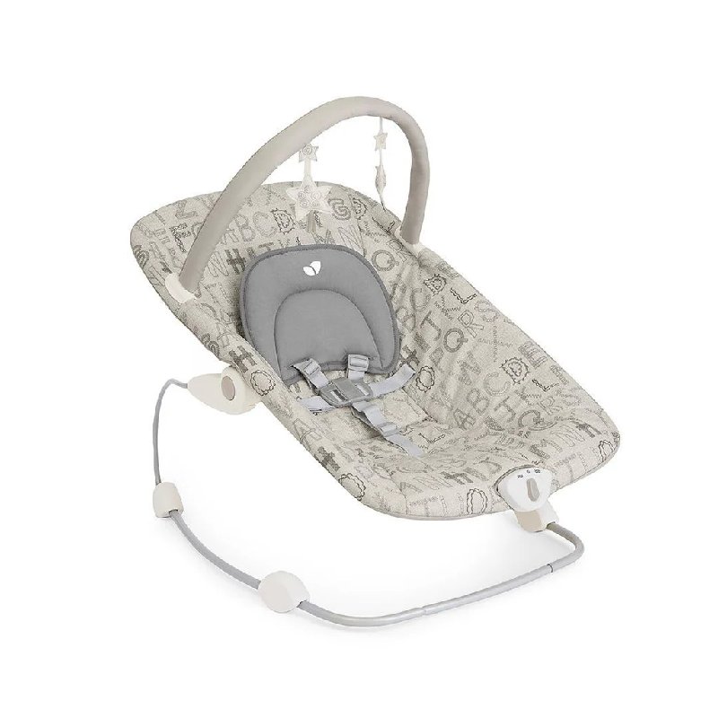 Joie Wish Compact Soother and Baby Bouncer with Toy Bar