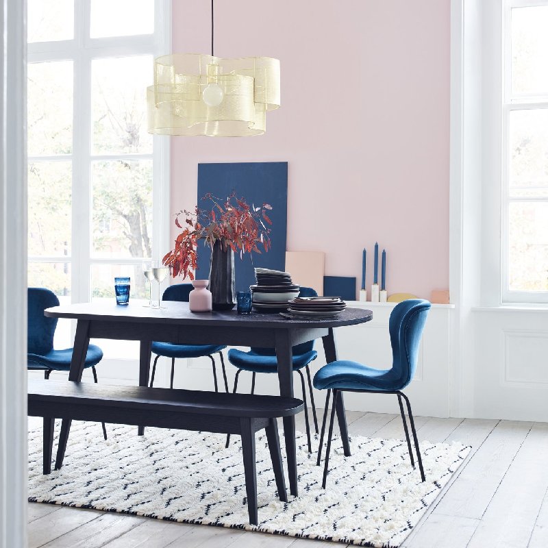 Habitat Etta Extending 6-8 Seater Dining Table in Black Stain