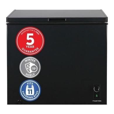 Russell Hobbs 198L Chest Freezer in Black, Model RH198CF3003B