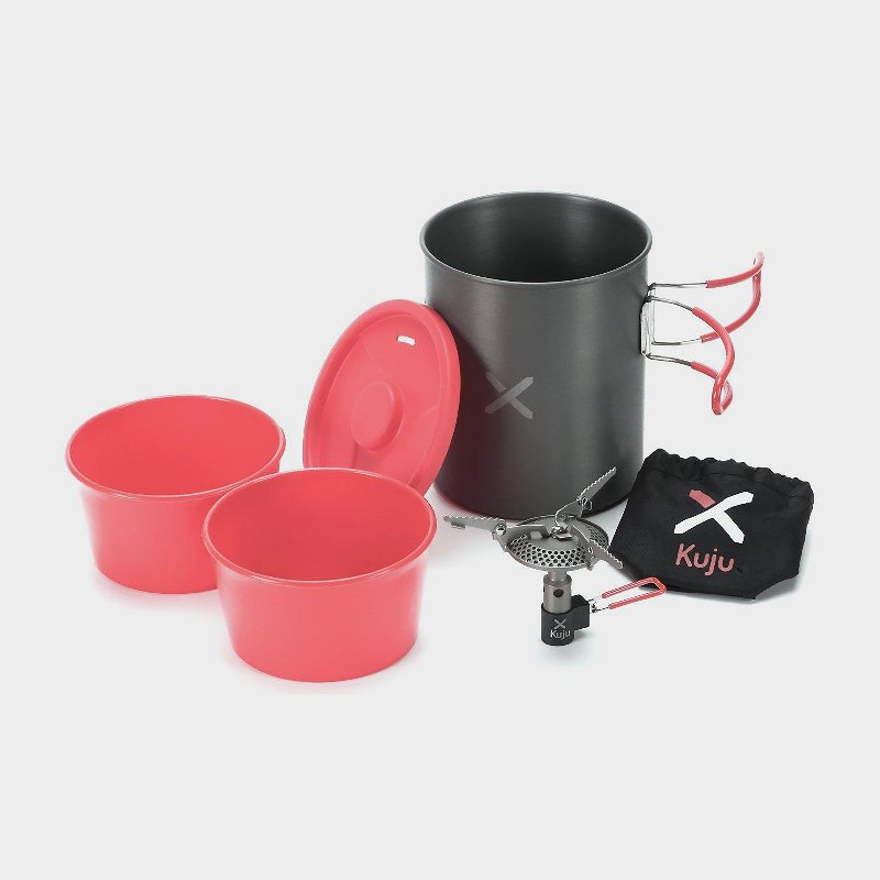 OEX Kuju Micro Stove Set with Pan, Cups and Lid