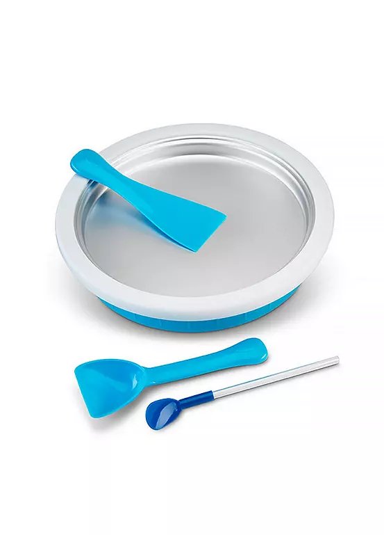 Menkind Treat Factory Rolled Ice Cream Maker with Stainless Steel Bowl