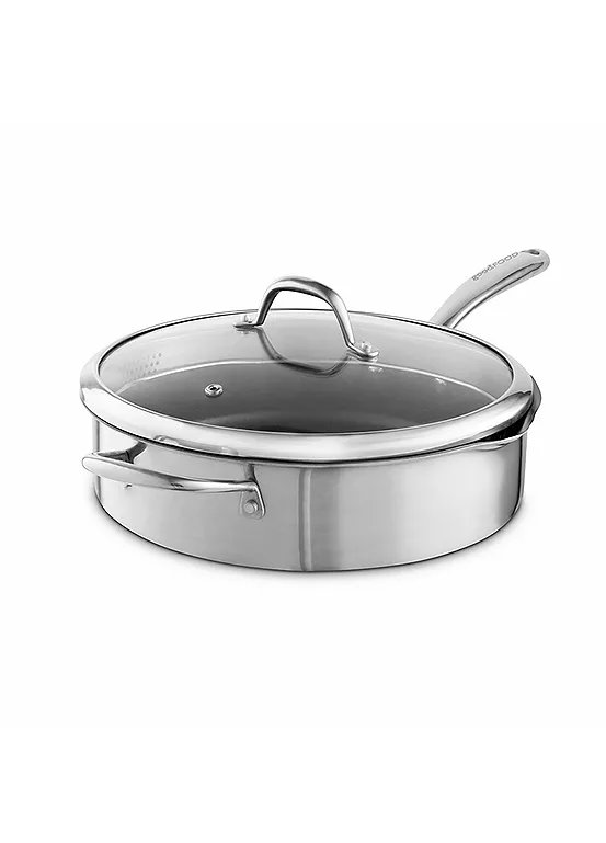 Good Food GF900275 Tri-Ply 28cm Multi-Pan with Lid - Silver