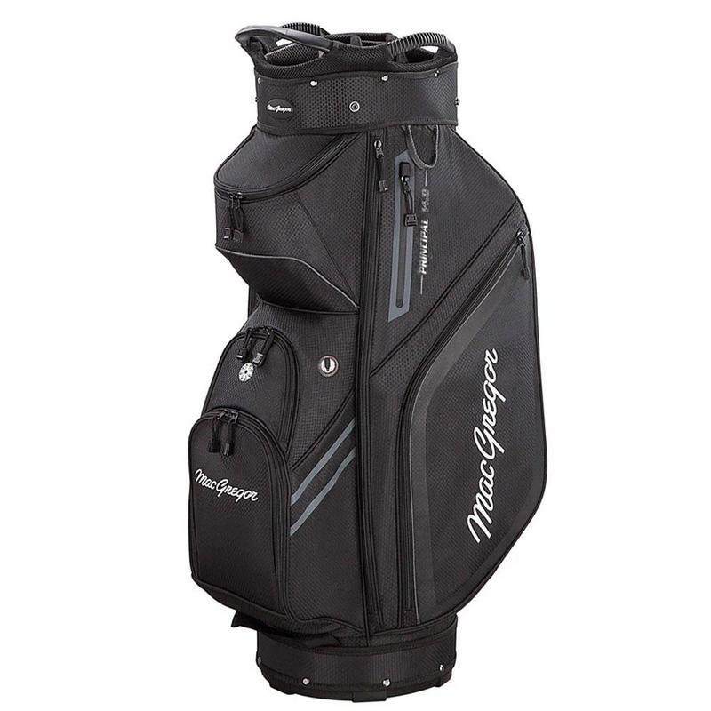 MacGregor Principal 10" 14 Way Golf Cart Bag in Black