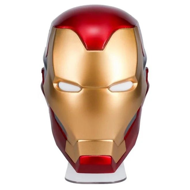 Paladone Marvel Iron Man Mask Light V2 - 22cm Wall-Mountable LED Lamp