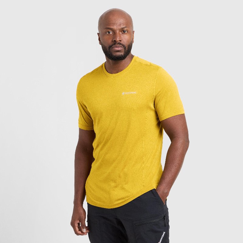 Montane Dart Short-Sleeve T-Shirt - Yellow