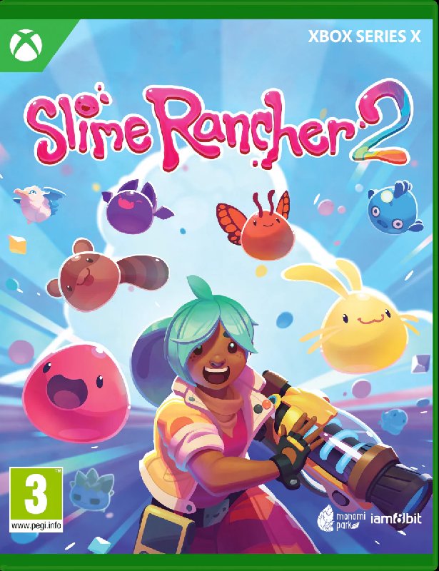Slime Rancher 2 Xbox Series X Physical Game with Fold-Out Poster