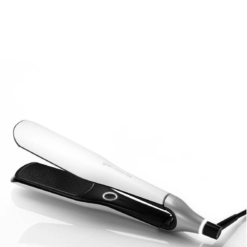 ghd Chronos Max Wide Plate Hair Straightener in White