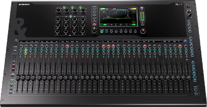 Allen & Heath Qu-7 Digital Mixer with 33 Motorised Faders and 32 Combi Inputs