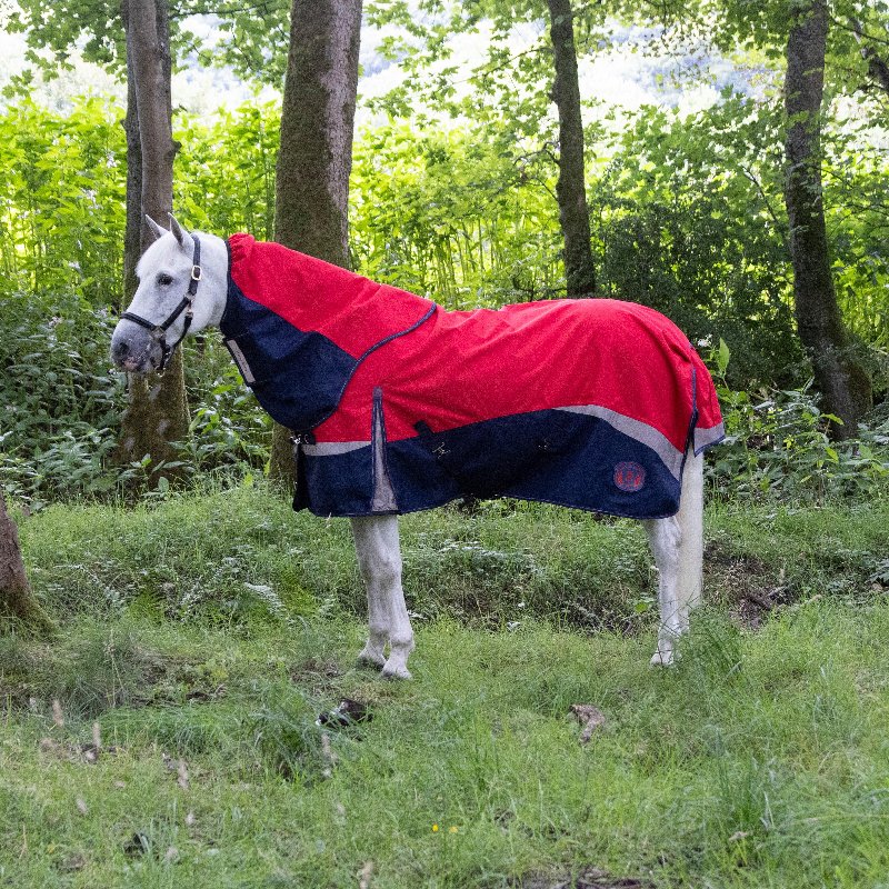 Royal Scot Pro 100g Turnout Rug in Red/Navy