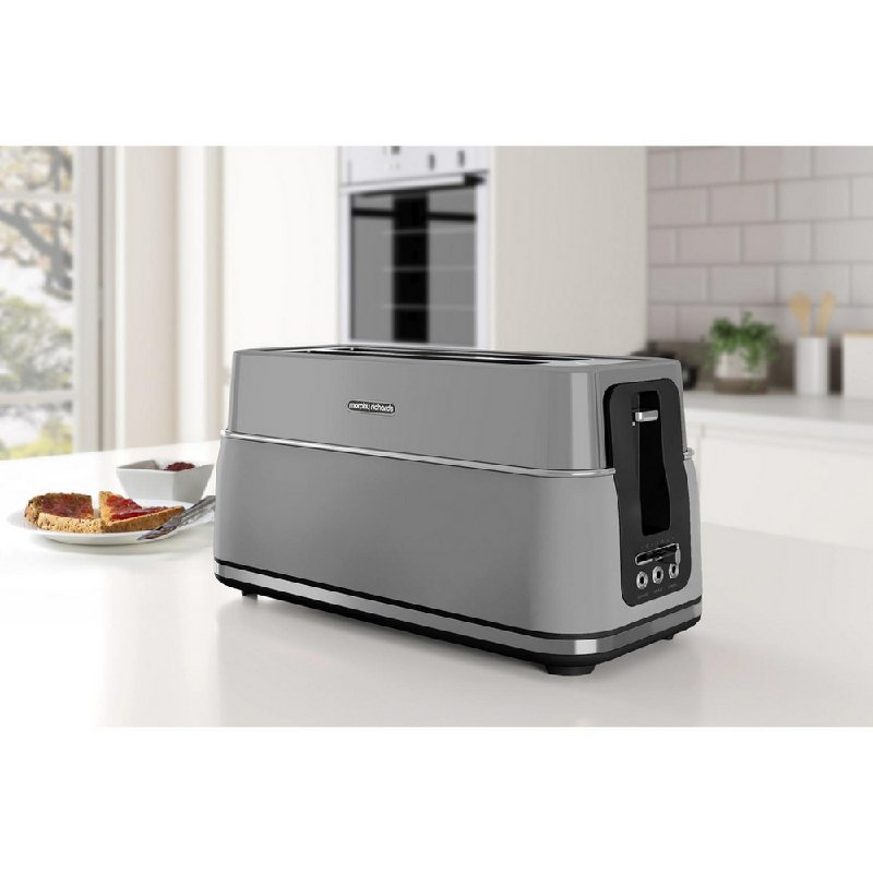 Morphy Richards Signature 4 Slice Toaster in Grey