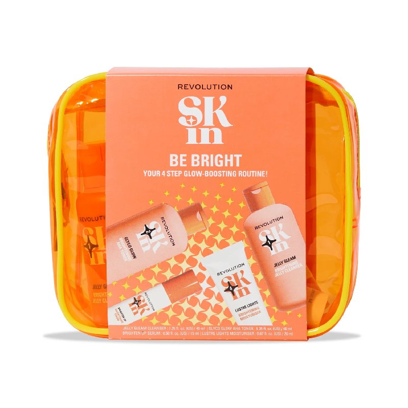 Revolution Skin Be Bright Starter Kit with Cleanser, Toner, Serum & Moisturiser