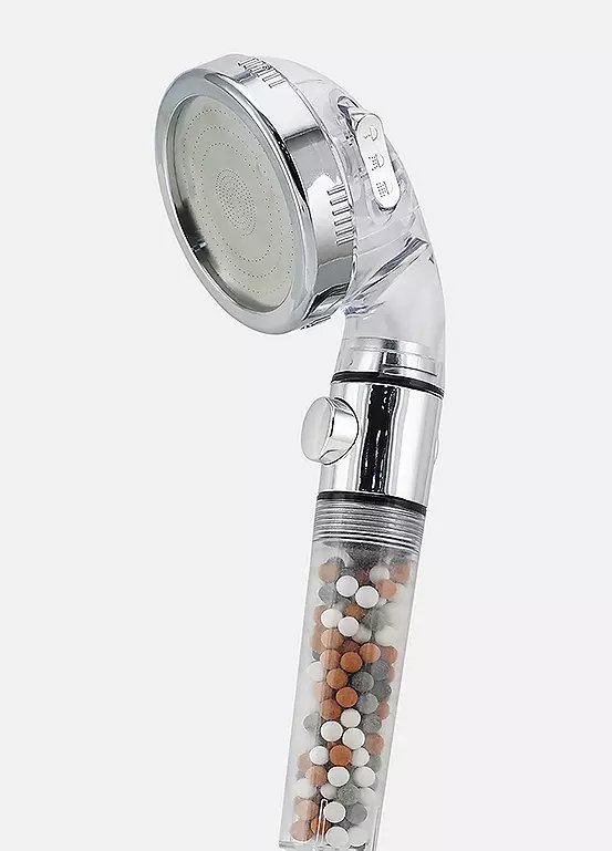 JML 3 Function Pure Shower Head Plus - Chrome with Maifan Stone Filter
