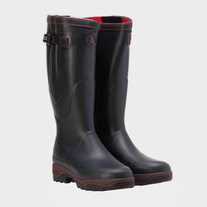 Aigle Men’s Parcours 2 Iso Wellington Boots in Bronze