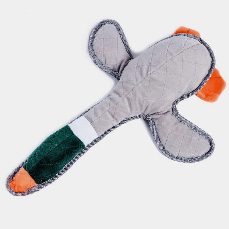 Petface Tough Duck Dog Toy with Squeakers