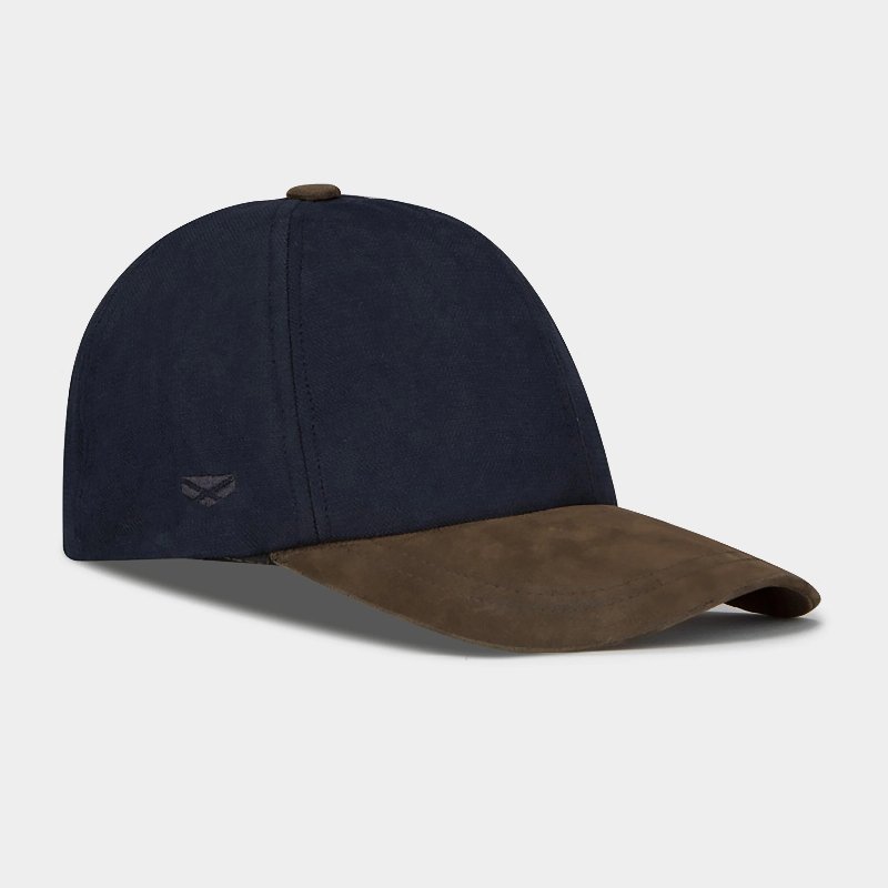 Hoggs of Fife Struther Waterproof Baseball Cap Navy