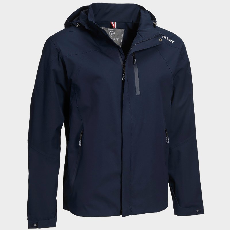 Ariat Men's Coastal H2O Waterproof Jacket in Navy