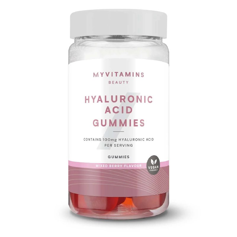 Myvitamins Hyaluronic Acid Gummies 100mg Mixed Berry