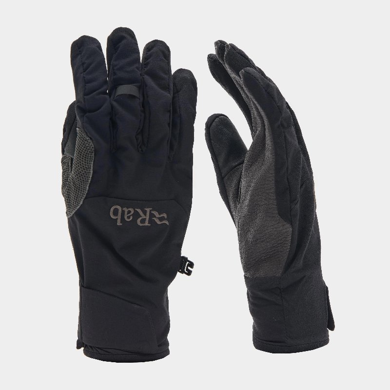 Rab Unisex Vapour-Rise Gloves - Black