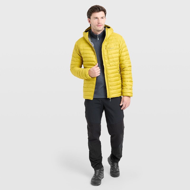 Rab Men's Microlight Alpine Down Jacket with 700FP Down