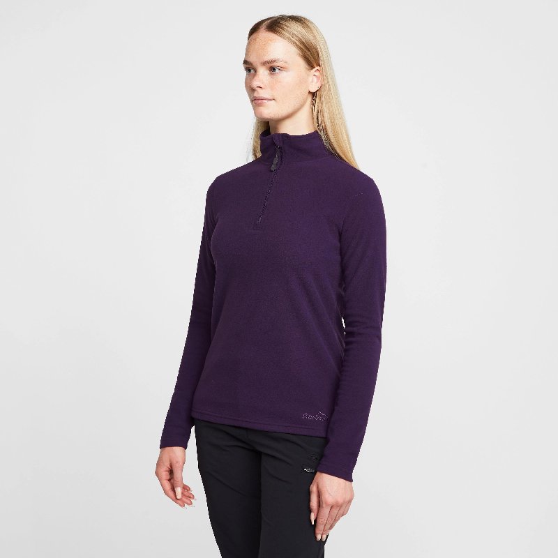 Peter Storm Women's Bracken Half Zip Fleece - 160gm Recycled Polyester