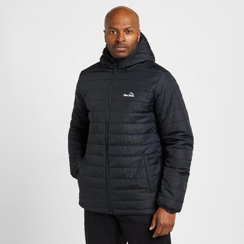 Peter Storm Men's Blisco II Hooded Jacket in Black