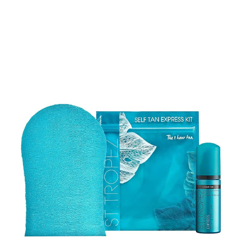 St. Tropez Express Starter Kit with 50ml Bronzing Mousse and Mitt