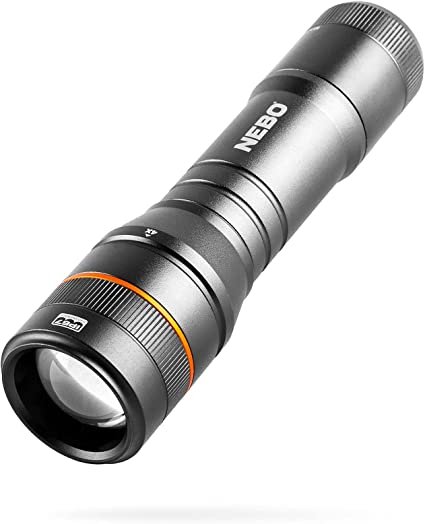Nebo Newton 500 Torch with 4 Light Modes, 3 AAA Batteries Included
