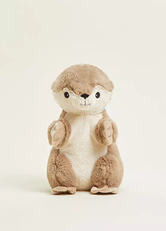 Warmies Plush Otter Microwavable Wheat Bag with Lavender Scent