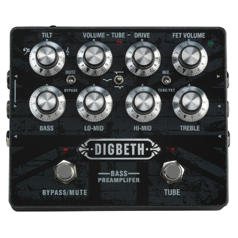 Laney Digbeth DB-PRE Bass Guitar Preamp Pedal