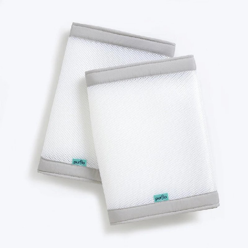 Purflo Breathable Cot Wrap in Cloud Grey