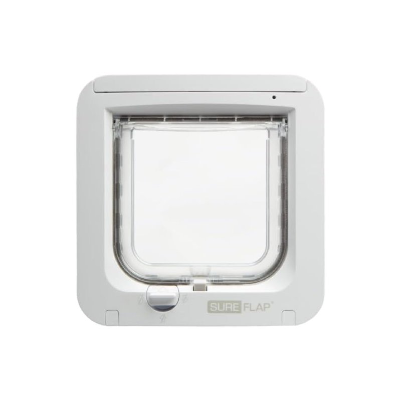 Sureflap Microchip Cat Flap - White