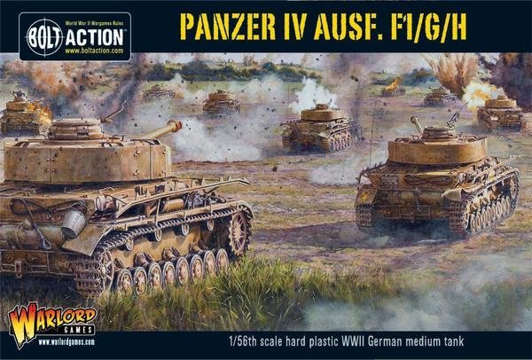Bolt Action Panzer IV Ausf. F1/G/H Medium Tank Model Kit