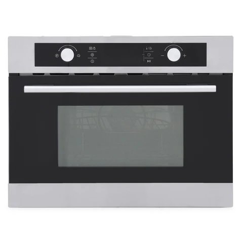 Montpellier MWBIC90044 Stainless Steel Built-In Combi Microwave, 44L, 900W
