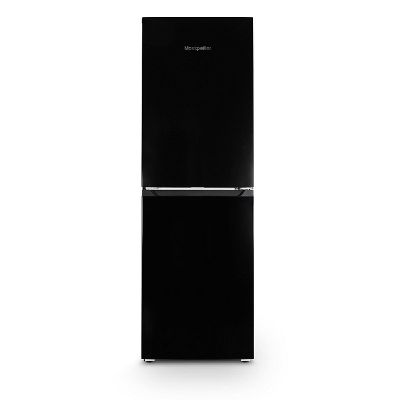 Montpellier MNF167EBK Black Freestanding 50/50 Frost Free Fridge Freezer - 230 Litre