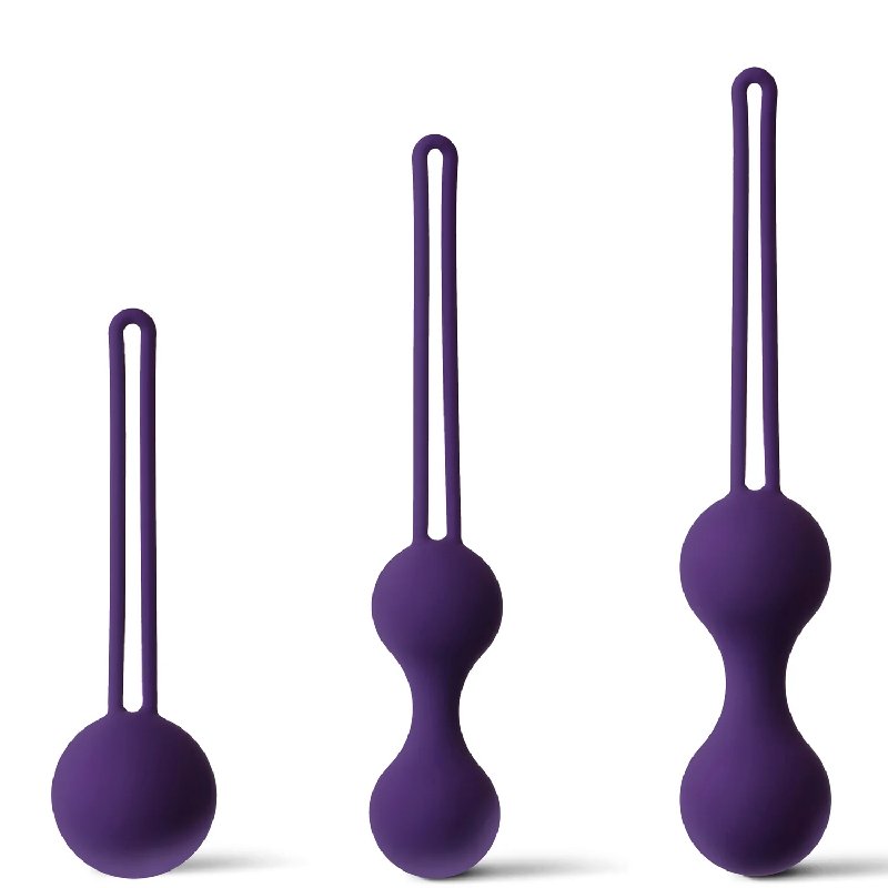 So Divine Sensual Kegel Training Set with 3 Weights