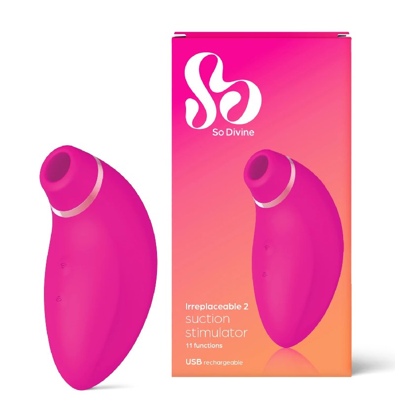So Divine Clitoral Suction Stimulator with 11 Patterns