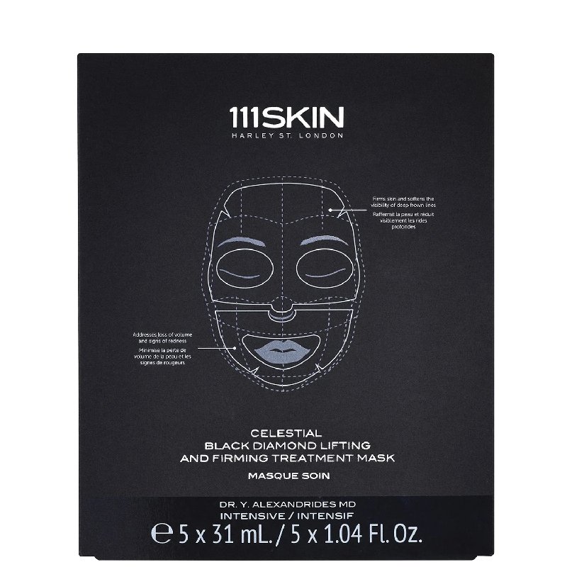 111SKIN Celestial Black Diamond Lifting and Firming Treatment Mask Box 155ml