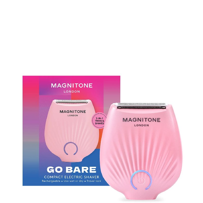 Magnitone Go Bare! Rechargeable Mini Lady Shaver - Pink