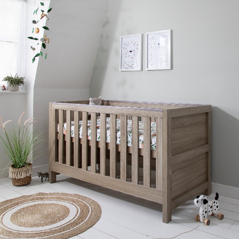 Tutti Bambini Modena Cot Bed in Oak