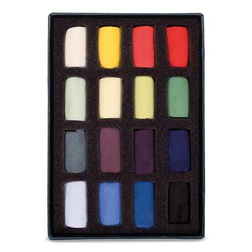 Unison Colour Handmade Half Stick Soft Pastels — 16 Pastel Starter Set