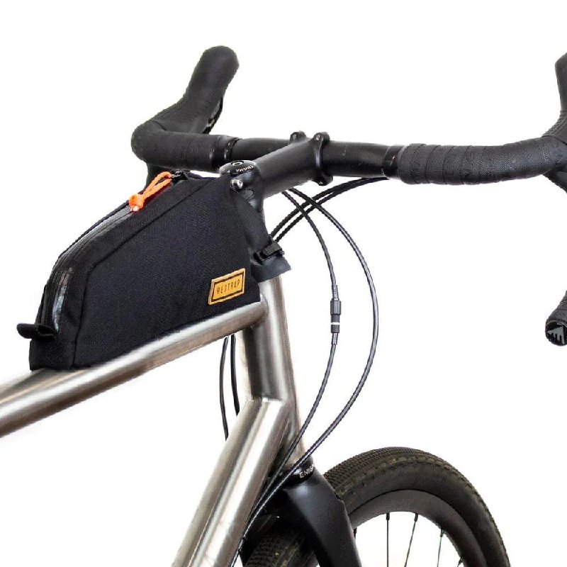 Restrap Bolt-On Top Tube Bag 0.8L - Black
