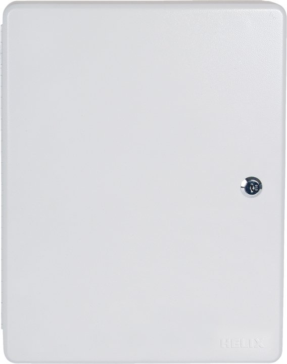 Helix 100 Key Capacity Cabinet in Light Grey Steel