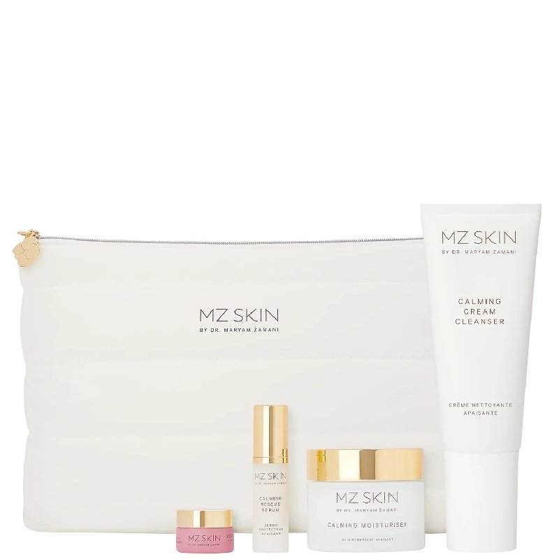 MZ Skin The Calming Discovery Kit with Cleanser, Serum, Eye Cream & Moisturiser
